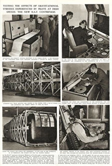 Farnborough Glass Frame Collection: The new R. A. F. Centrifuge 1955