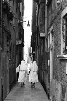 Passageway Collection: Nuns in Venice, Italy