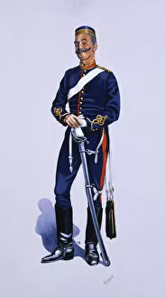 Greensmith Collection: Officer of Royal Regiment of Artillery