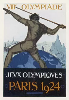Posters Postcard Collection: Olympics - 1924 - Poster
