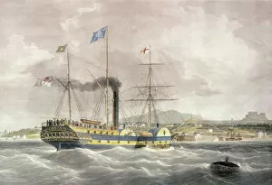 White Ensign Collection: Paddle Steamer Leith 1837