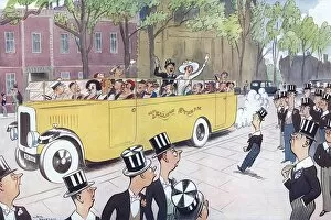 Children Canvas Print Collection: The Parents Who Came By Charabanc by H. M. Bateman