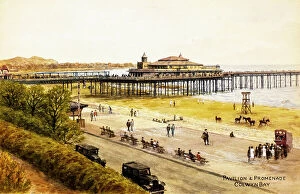 Colwyn Bay Glass Frame Collection: Pavilion and Promenade, Colwyn Bay, Clwyd, North Wales