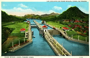 Canal Collection: Pedro Miguel Locks, Panama Canal
