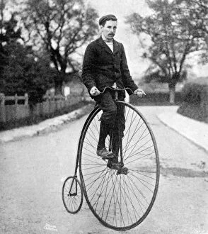 Contemporary Collection: The Penny Farthing or Ordinary Bicycle of the 1870 s