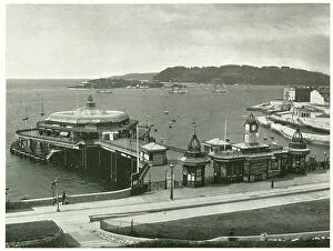 Piers Collection: Pier and Sound, Plymouth Hoe, Devon
