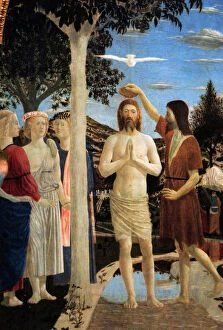 Paintings Canvas Print Collection: Piero della Francesca (c. 1420-1492). Italian painter. The Ba