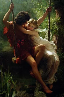 Happiness Collection: Pierre Auguste Cot (1837-1883). Spring, 1873