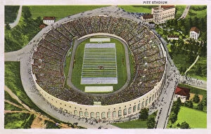 Full Collection: Pitt Stadium, University of Pittsburgh, Pennsylvania, USA
