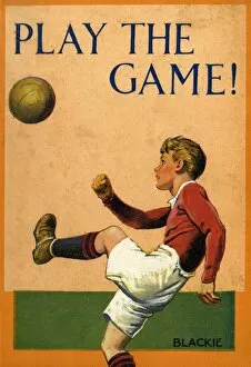 Vintage Cushion Collection: Play the Game Football book cover