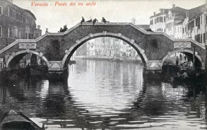 1580 Collection: Ponte dei tre archio - Venice, Italy