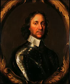 Robert Walker Collection: Portrait of Oliver Cromwell