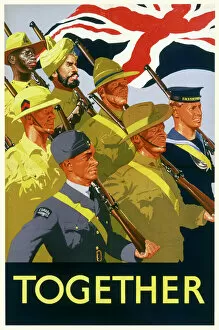 Soldiers Fine Art Print Collection: Together Poster