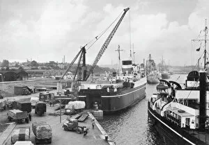 Zinram Collection: Preston Docks, Lancashire