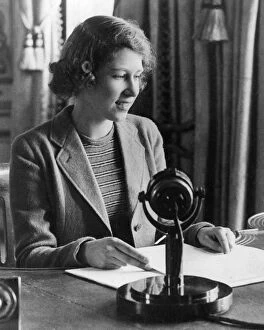 Speaker Collection: Princess Elizabeth first broadcast, 1940