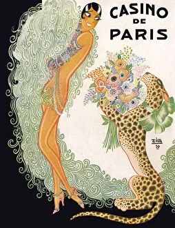 Cabaret Collection: Programme cover for Paris Qui Revue