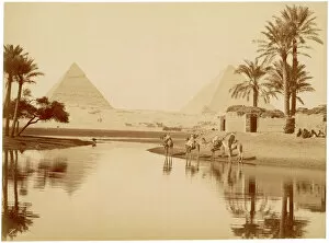 Giza Collection: Pyramids of Gizeh, Egypt