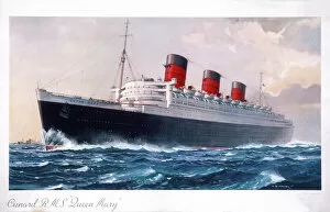 Ocean Collection: Queen Mary, Cunard cruise ship