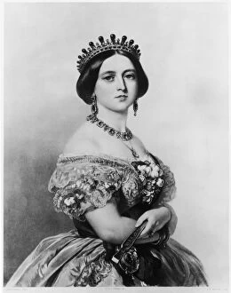 Portraits Canvas Print Collection: Queen Victoria