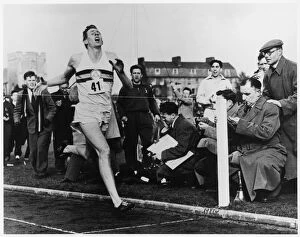 Running Collection: R. Bannister Runs Mile