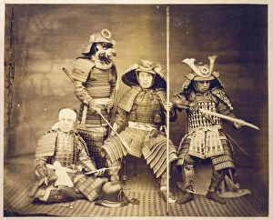 Japanese samurai armor Jigsaw Puzzle Collection: Racial / Japan / Samurai 19C