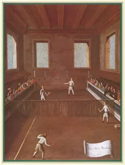 Tennis Collection: Real Tennis in Italy