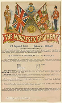 Middlesex Collection: Recruitment Poster - British Military