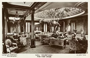 Oceanic Collection: RMS Mauretania, First Class Lounge