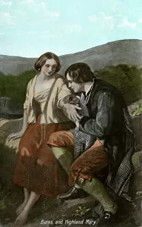 Poets Jigsaw Puzzle Collection: Robert Burns and Highland Mary