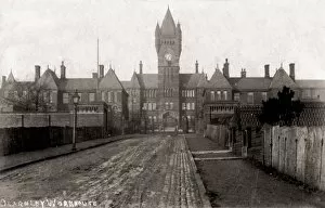 Victorian Architecture Metal Print Collection: Rochdale Union Workhouse, Dearnley, Lancashire