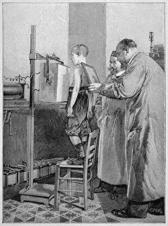 Prize Collection: Roentgen X-Rays Patient