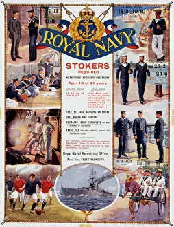 Recruitment Collection: Royal Navy recruitment poster