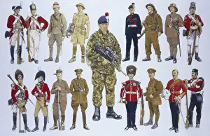 Royalty Framed Print Collection: Royal Regiment of Fusiliers