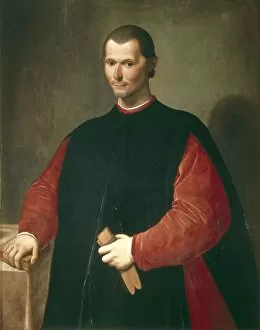 Up Right Collection: SANTI di TITO (1536-1603). Portrait of Niccolo