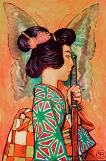 Music Photographic Print Collection: Scene from the opera, Madame Butterfly, by Giacomo Puccini