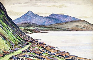 Watercolor paintings Jigsaw Puzzle Collection: Scenery near Lamlash, Isle of Arran, Scotland