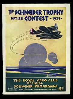 Contest Collection: Schneider Trophy Air Race