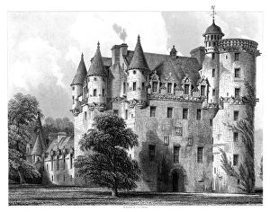 Castles Fine Art Print Collection: Scotland / Fraser Castle