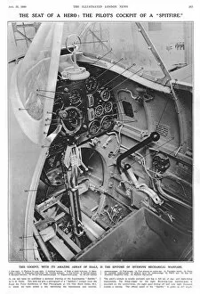 Weapons Collection: The seat of a hero: Spitfire pilots cockpit, 1940
