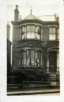 Lewisham Framed Print Collection: Semi-Detached House - 49 Erlanger Road, Lewisham, Surrey