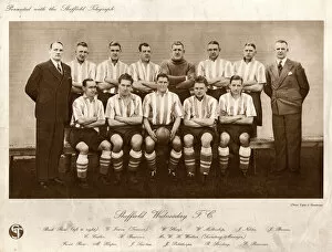 Wednesday Collection: Sheffield Wednesday Cup Final Team 1935