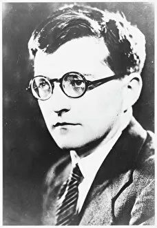 Posters Fine Art Print Collection: Shostakovich Photo