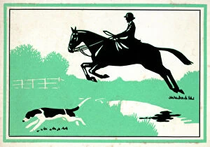 Leap Collection: Silhouette of hunting scene