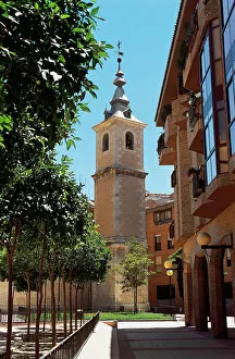 Murcia Collection: Spain. Murcia. Main Square and St. Nicholas Church