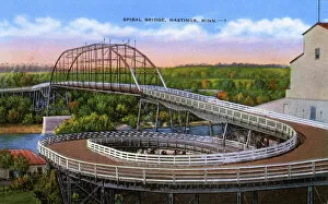 Spiral Collection: The Spiral Bridge - Hastings, Minnesota, USA