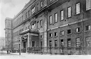 Pavement Collection: St Marys Hospital, Paddington, West London