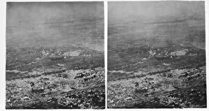 Belgium Pillow Collection: Stereoscopic Oblique Aerial Photography of Ypres and WW1?