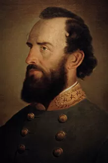 Portraits Mouse Mat Collection: Stonewall Jackson (1824-1863). American military
