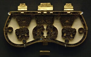 Ages Collection: Sutton Hoo Treasure. Purse lid. 7th-8th centuries AD