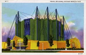 Ravel Collection: Travel Building - Chicago Worlds Fair, Illinois, USA